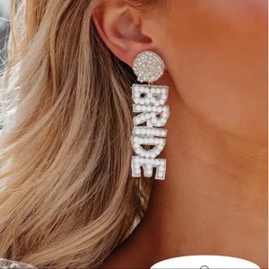 Bride earrings